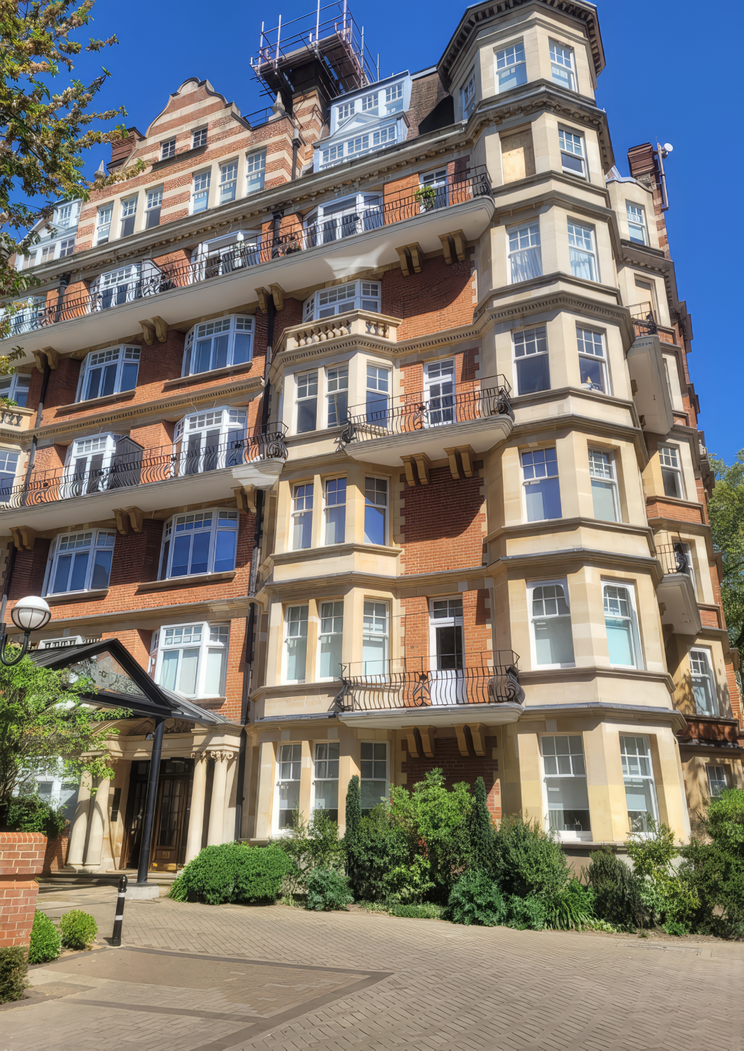 York House in Kensington, where Renlon completed apartment leak-containment waterproofing works